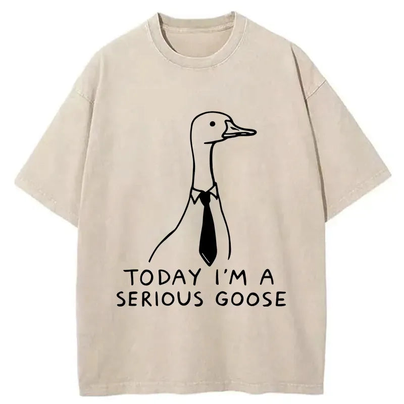 Funny goose t-shirt gift for him