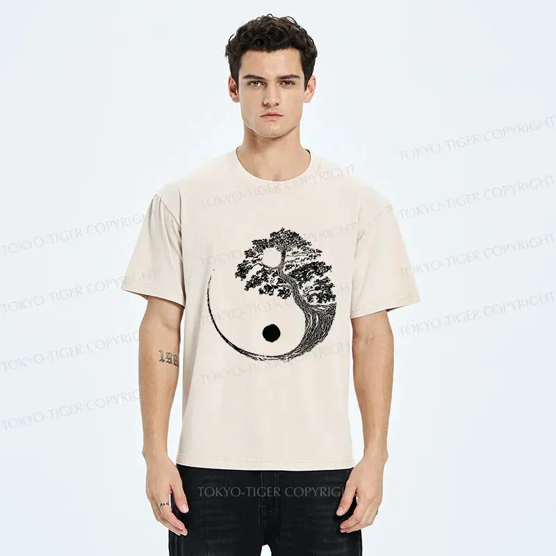 Japanese Yin Yang Tai Chi T-Shirt