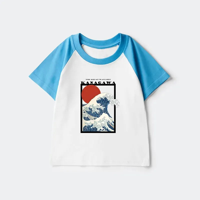 Kyoto Lion Kids Shirt for Vacation