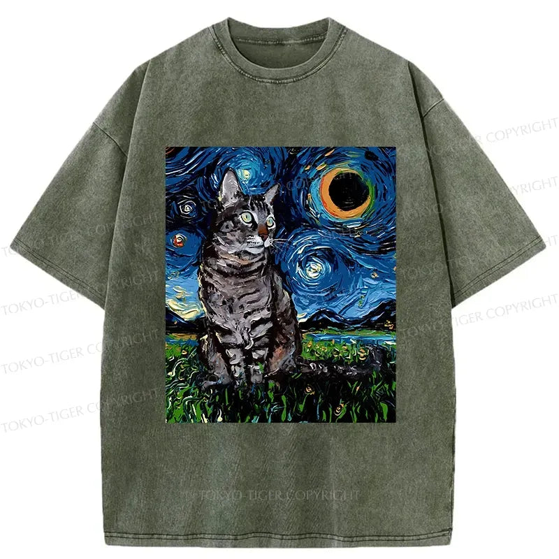 Unisex Kyoto Lion Cat T-Shirt for Daily Wear