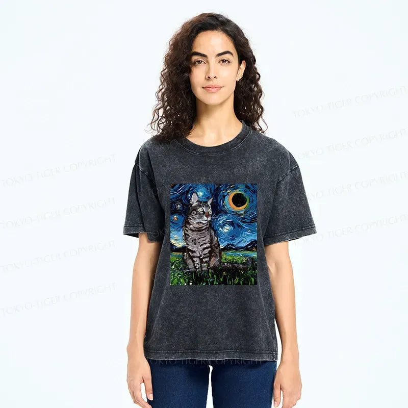 Unisex Kyoto Lion Cat T-Shirt for Daily Wear