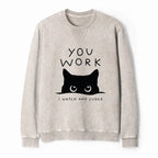 Trendy Washed Terry Sweatshirt