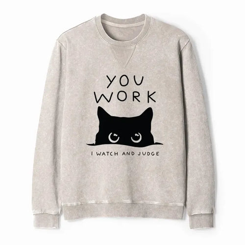 Trendy Washed Terry Sweatshirt