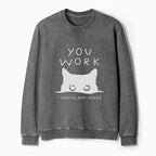 Japanese Cat Sweatshirt for Daily Wear
