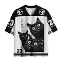 Kyoto Lion Mesh Jersey for Streetwear