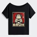 Funny Capybara Off Shoulder T-Shirt
