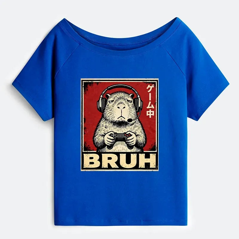 Japanese Ukiyo-e Capybara Shirt for Gift