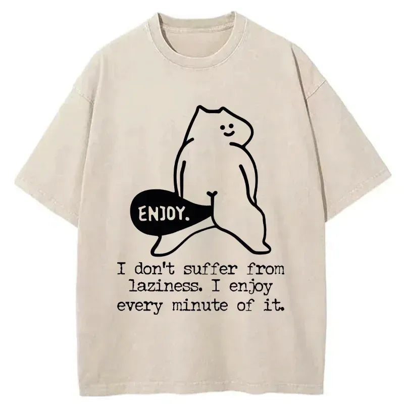 enjoy every minute unisex tee gift idea