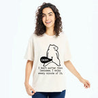 kyoto lion washed t-shirt for daily wear