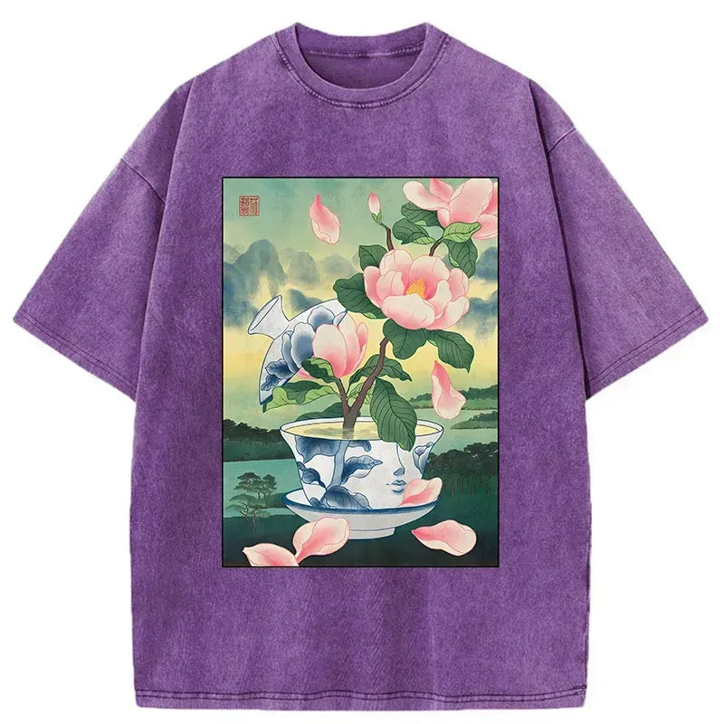 Japanese culture t-shirt for everyday wear