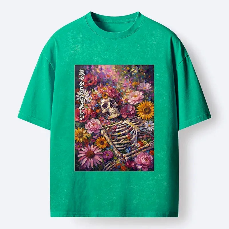 Vintage Japanese Lion Washed T-Shirt