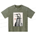 Vintage Japanese Crane T-Shirt for Kids