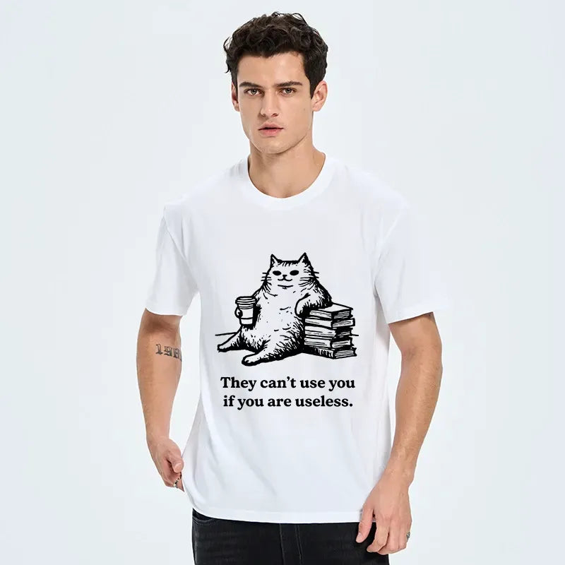Kyoto-Lion Cat Proving Uselessness Is A Superpower Classic T-Shirt