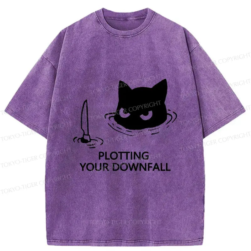 Japanese Vintage Cat Tee for Everyday