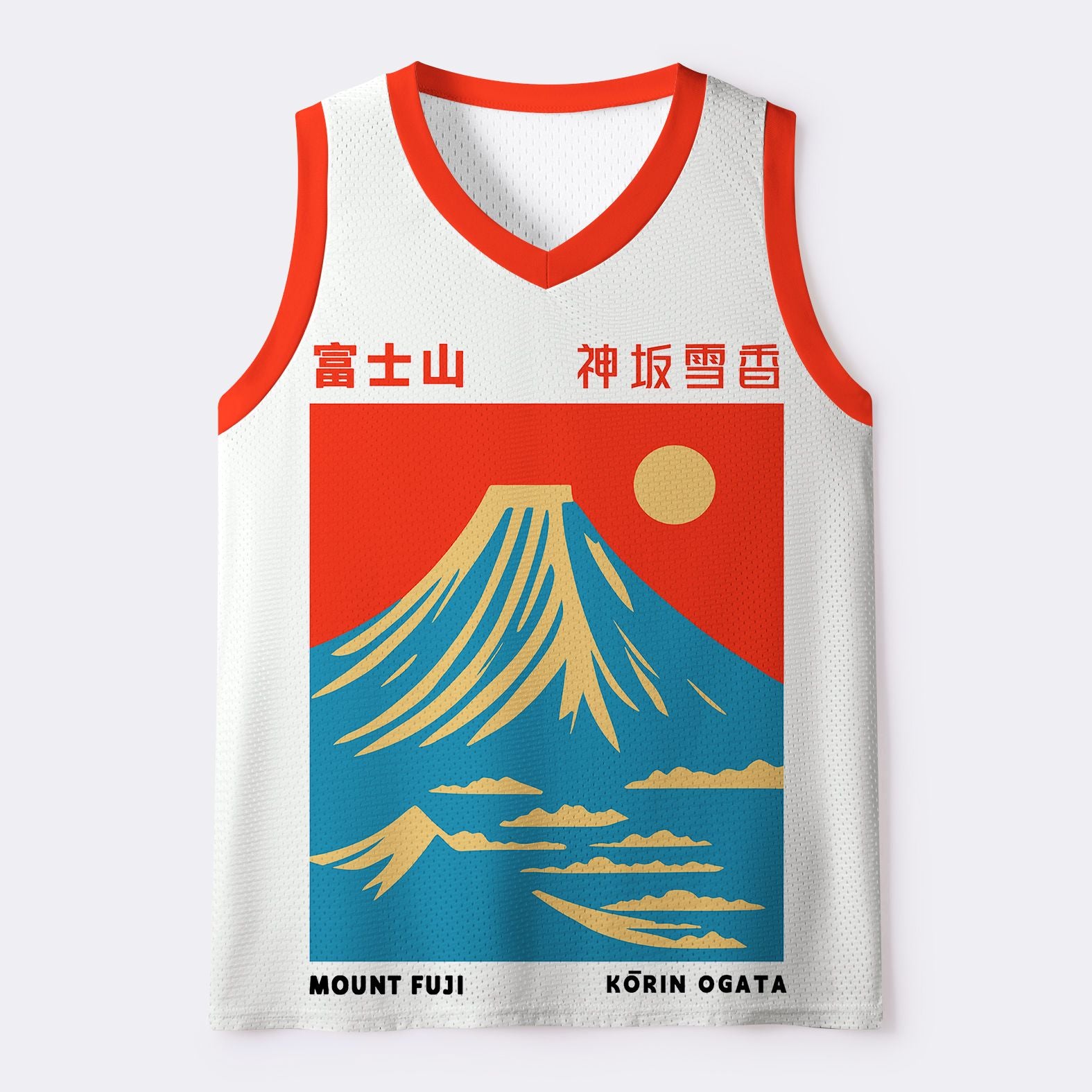 Japanese Lion Tank Top for Summer