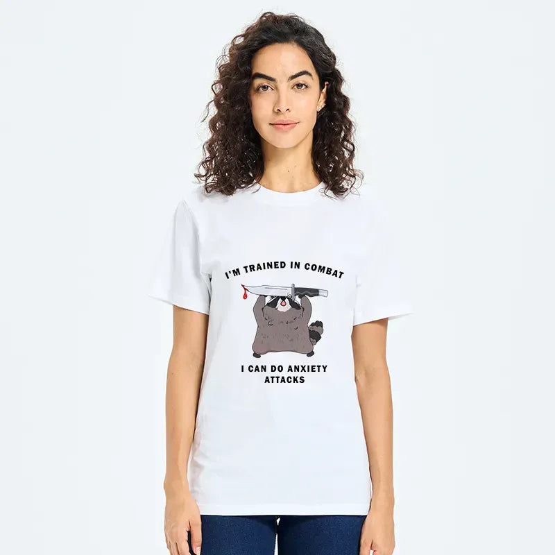 japanese lion anxiety t-shirt gift for him