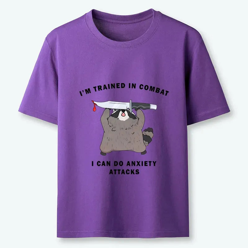 japanese lion anxiety t-shirt gift for him
