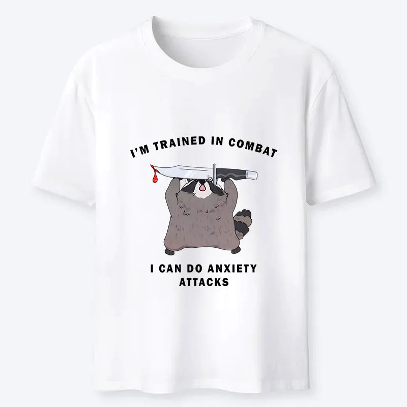 japanese lion anxiety t-shirt gift for him