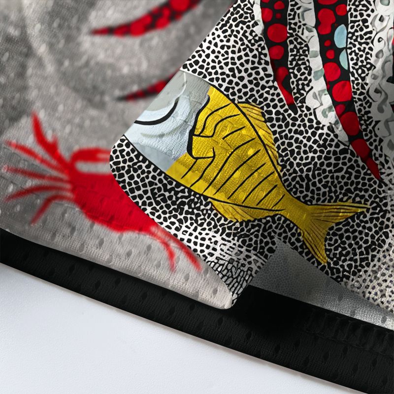 Japanese Octopus Mesh Jersey for Summer