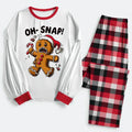 Kyoto-Lion Oh Snap The Gingerbread Man's Christmas Chaos Family Pajama Sets