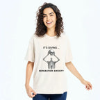 Kyoto-Lion Split Bones Show Strong Separation Fear Washed T-Shirt