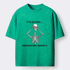 Japanese Washed T-Shirt for Streetwear