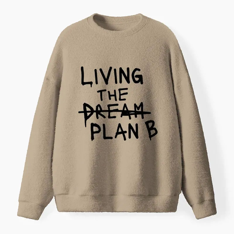 Kyoto-Lion Implement Plan B Fuzzy Sweatshirt