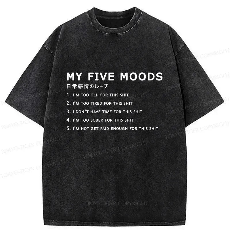 Unisex Washed T-Shirt with Free Shipping