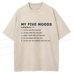 Vintage Japanese Style T-Shirt for Spring Vacation