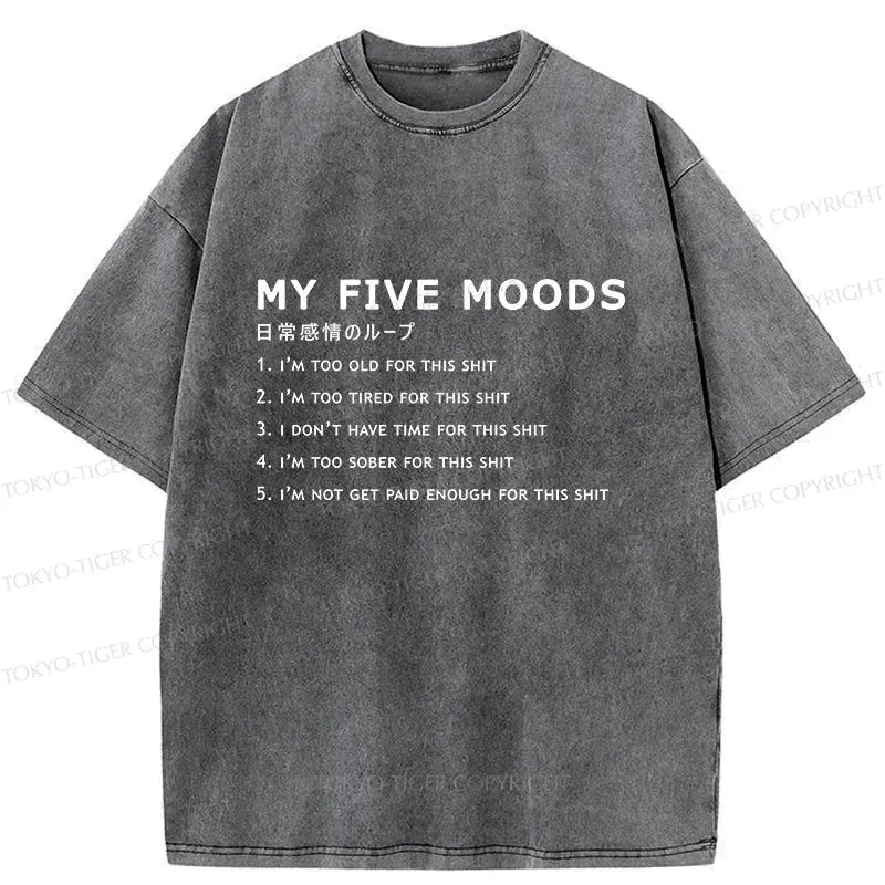 Unisex Washed T-Shirt with Free Shipping