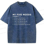 Kyoto Lion Daily Cycle Of Emotions T-Shirt