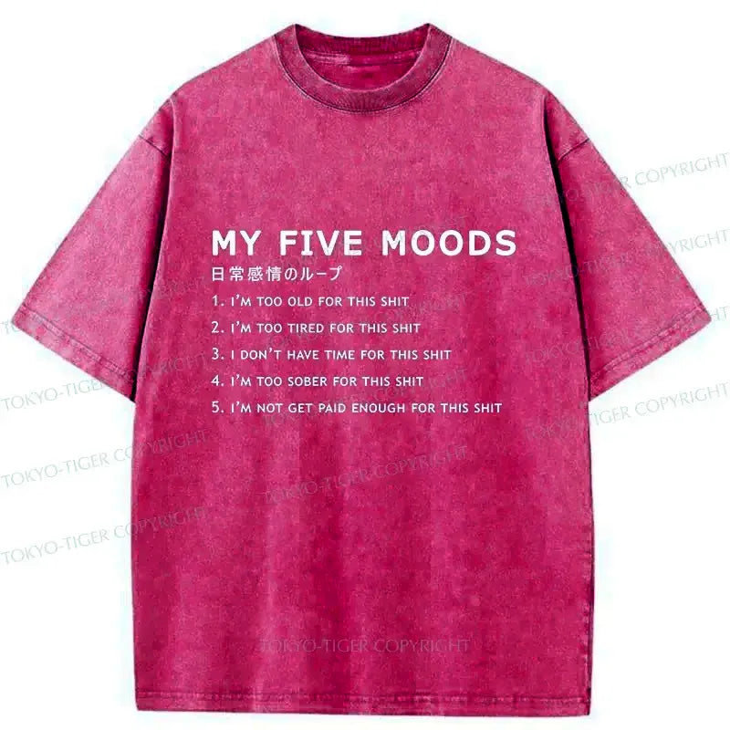 Unisex Washed T-Shirt with Free Shipping