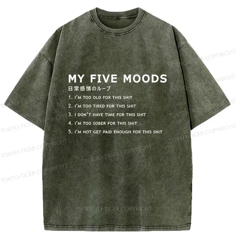 Unisex Washed T-Shirt with Free Shipping