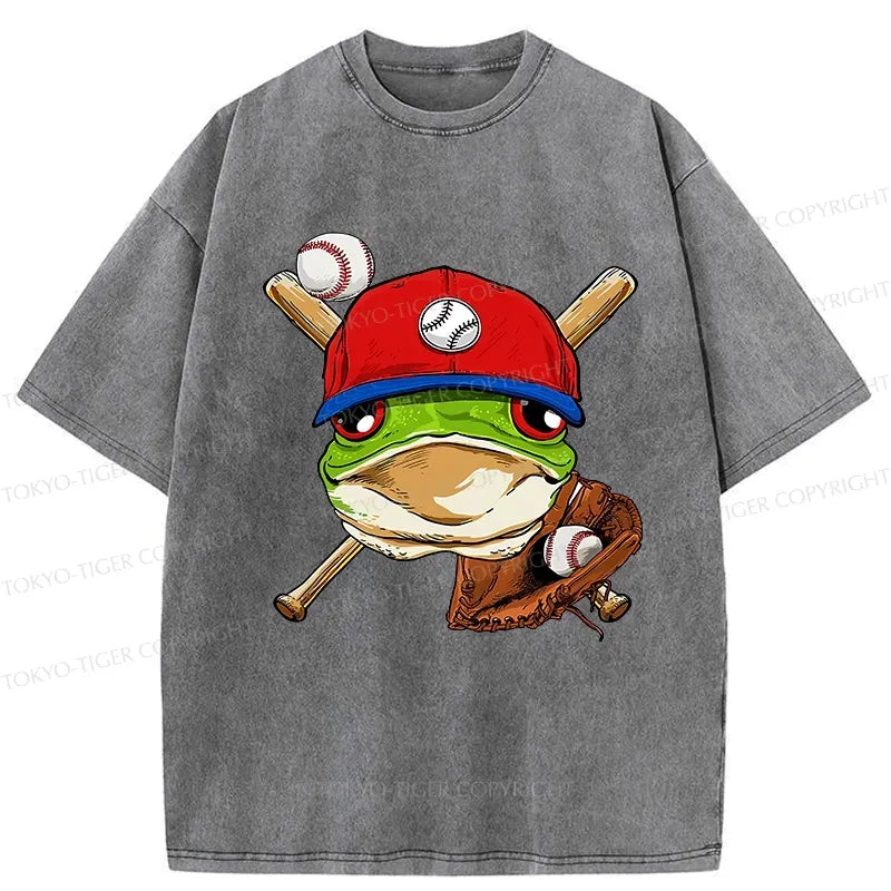 Unisex Japanese Frog T-Shirt for Summer