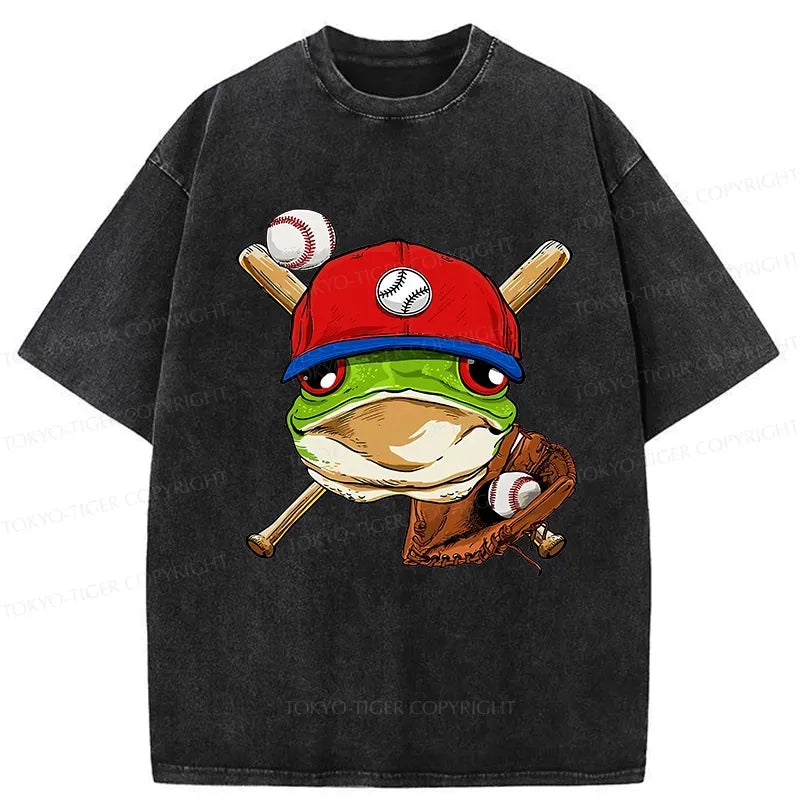 Unisex Japanese Frog T-Shirt for Summer