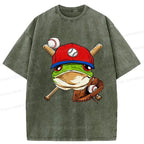 Kyoto Baseball Frog Tee On Sale