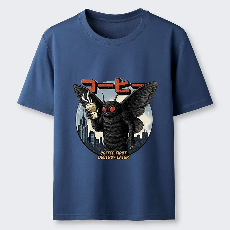 Kyoto-Lion Mothman Coffee Japan Classic T-Shirt