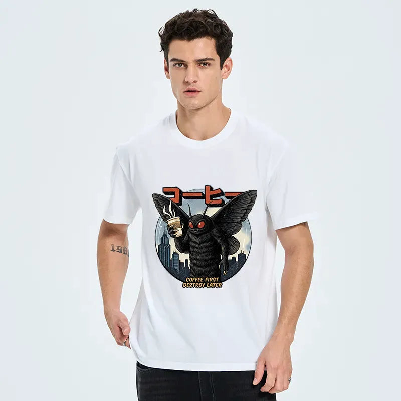Kyoto-Lion Mothman Coffee Japan Classic T-Shirt