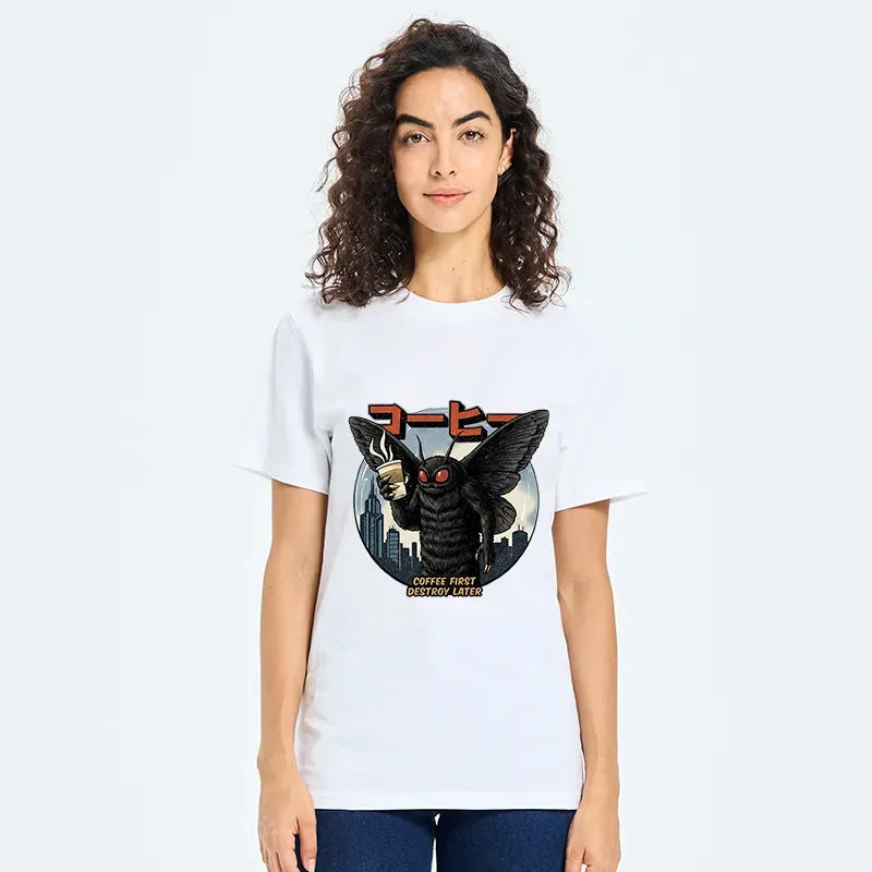 Kyoto-Lion Mothman Coffee Japan Classic T-Shirt