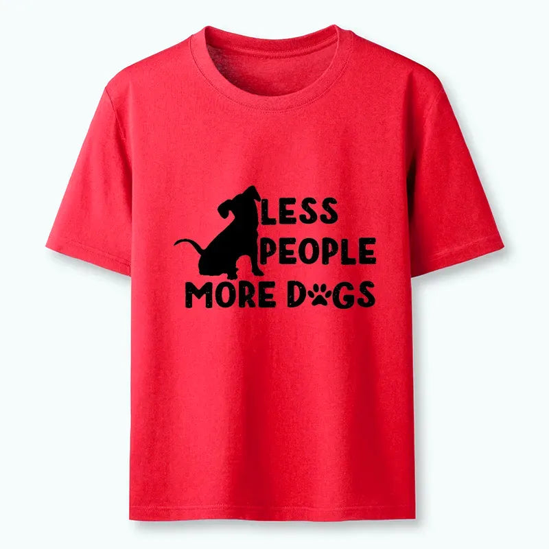 Kyoto-Lion Fewer People More Dogs Classic T-Shirt