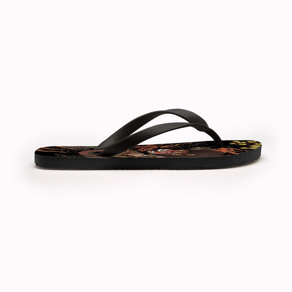 Skeleton Flip Flops for Beach Vacation