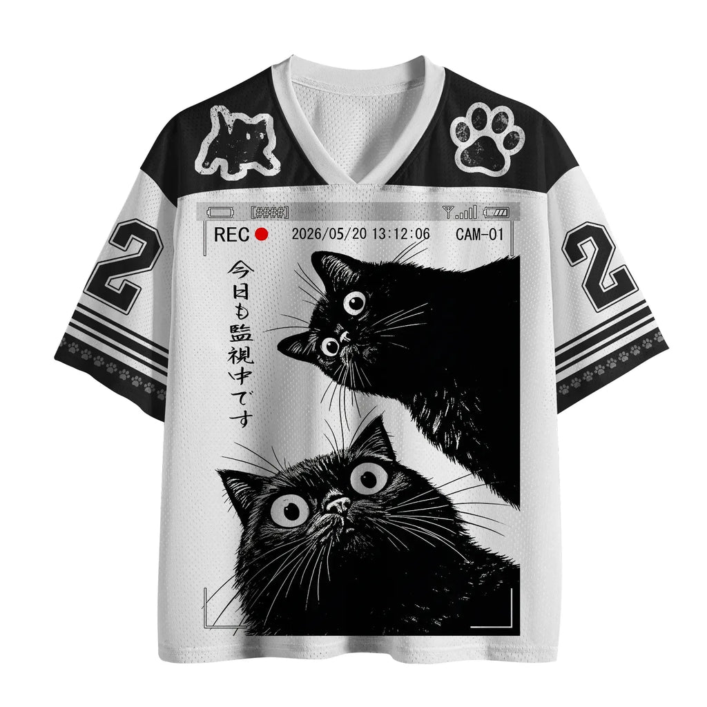 Cats Watching You Mesh Jersey