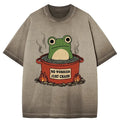no worries just chaos japanese frog t shirt