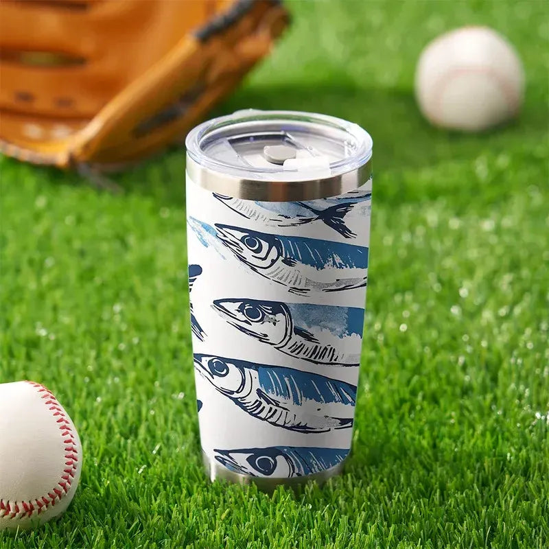double wall insulated stainless steel tumbler