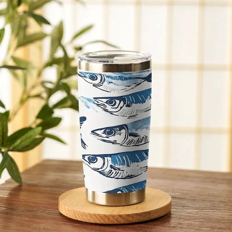 double wall insulated stainless steel tumbler