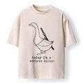 Serious Goose Washed T-Shirt Free Shipping