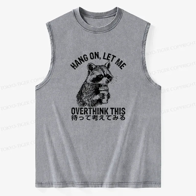 Raccoon Tank Top for Daily Wear