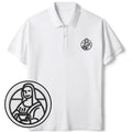 Kyoto Lion vintage streetwear polo top