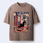 Izakaya Cat Tee Trending Gift Idea