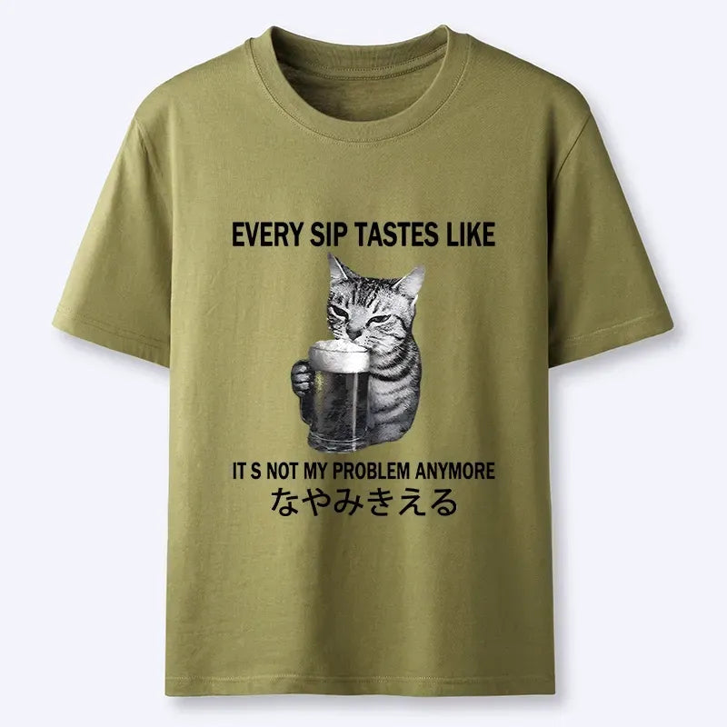 Kyoto-Lion Cat T-Shirt for Gift Idea